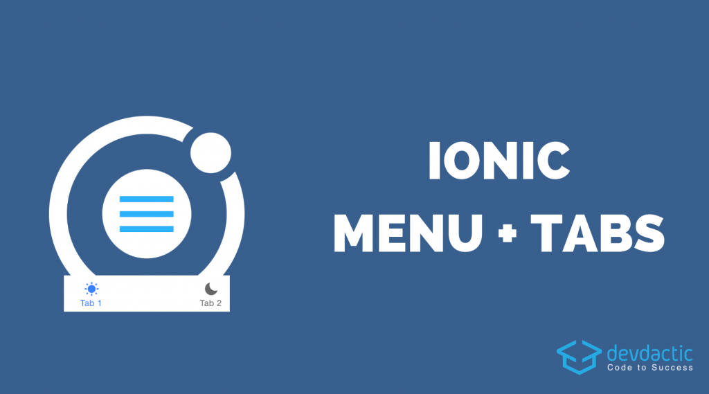 ionic4sidemenutabs Ionic Academy Learn IonicIonic Academy