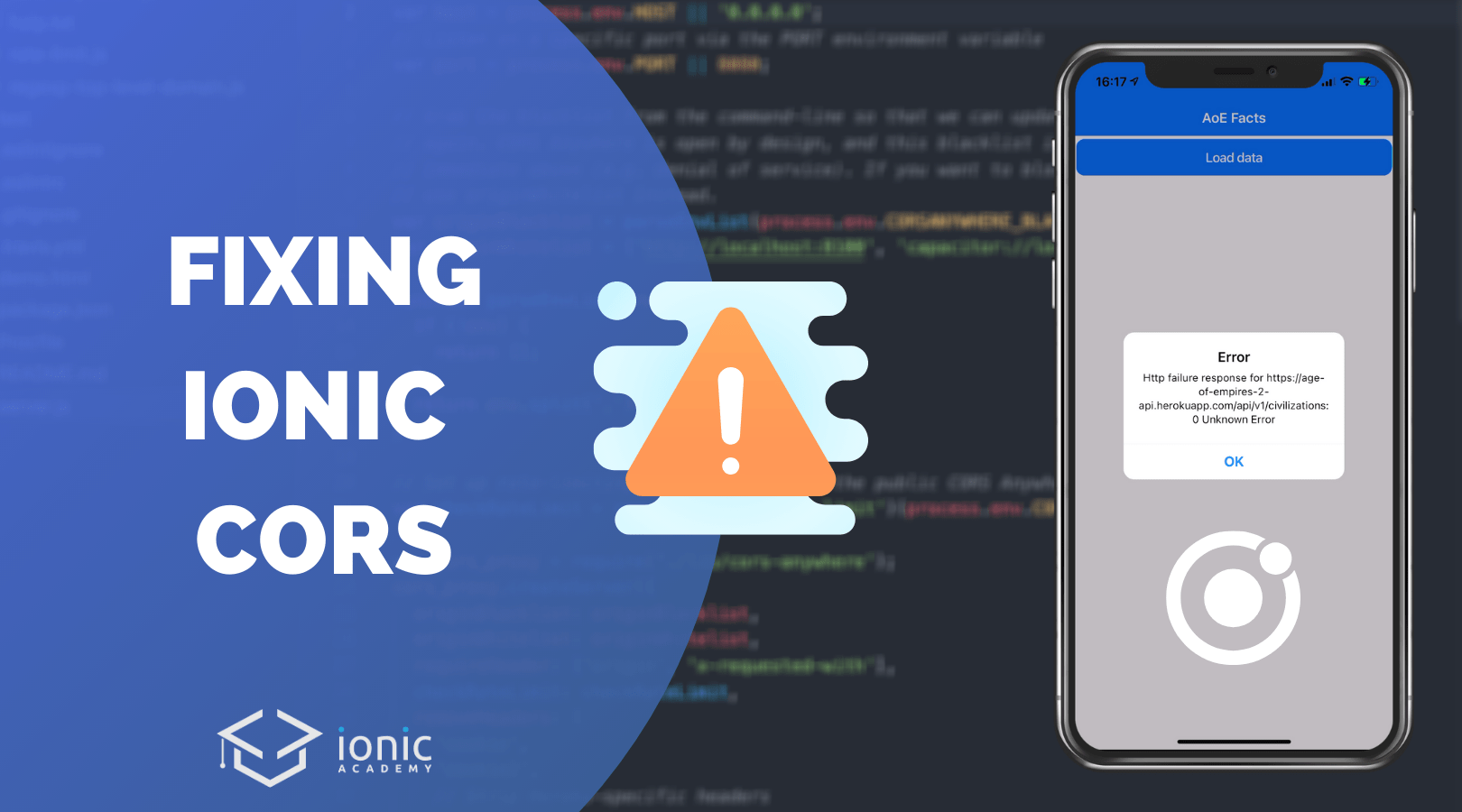 How to Fix Ionic CORS Issues with Proxy or Native HTTP Ionic Academy