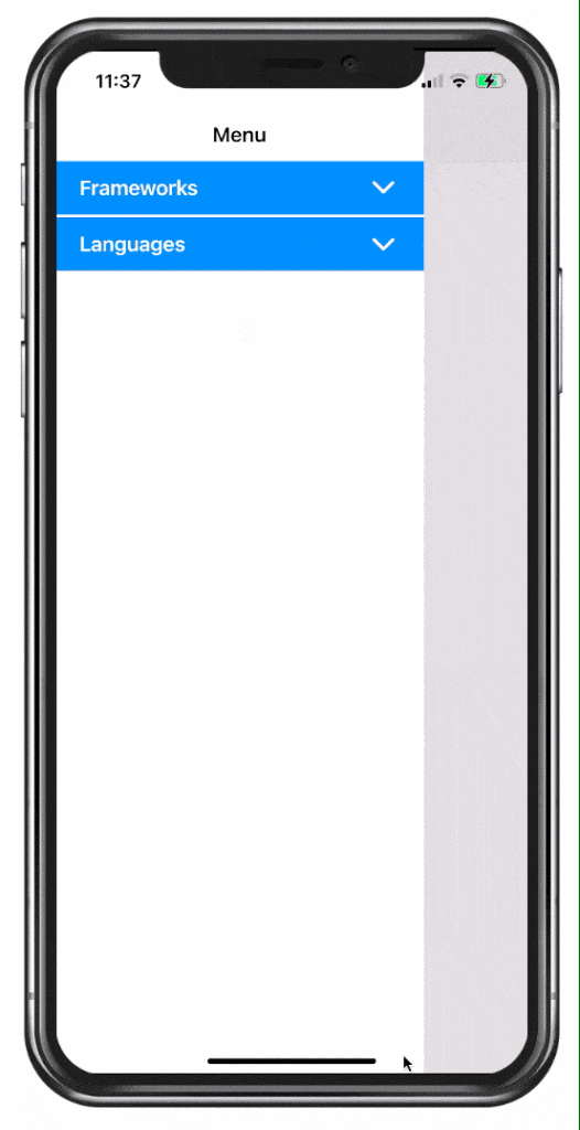 ionicsidemenuaccordion Ionic Academy Learn IonicIonic Academy