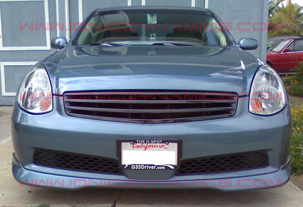 2005-2006 G35 Sedan emblemless grill. – Ionic Dynamics