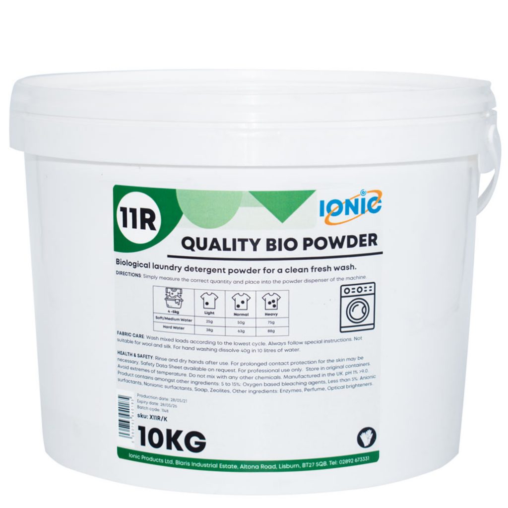 11R Quality Bio Powder Powder Detergents Ionic Products