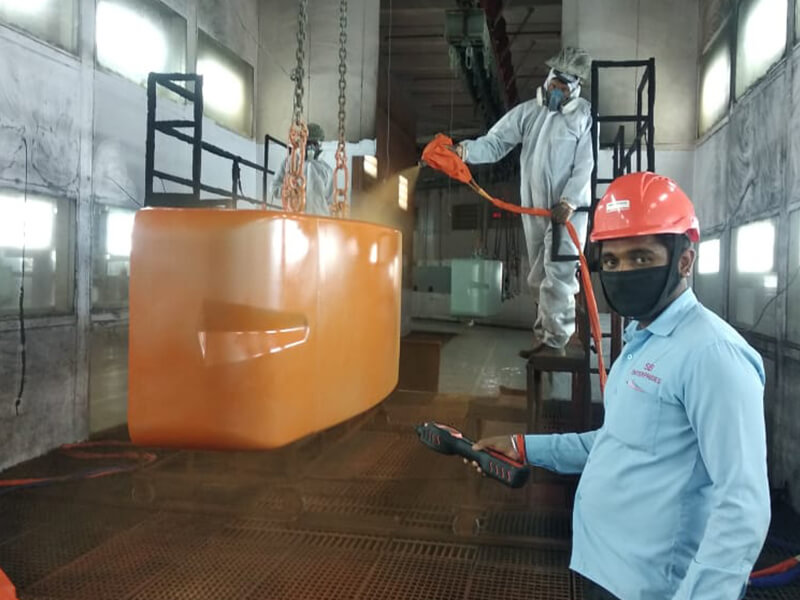 Paint Booth Workers Tiger PID Helps Protect from VOCs
