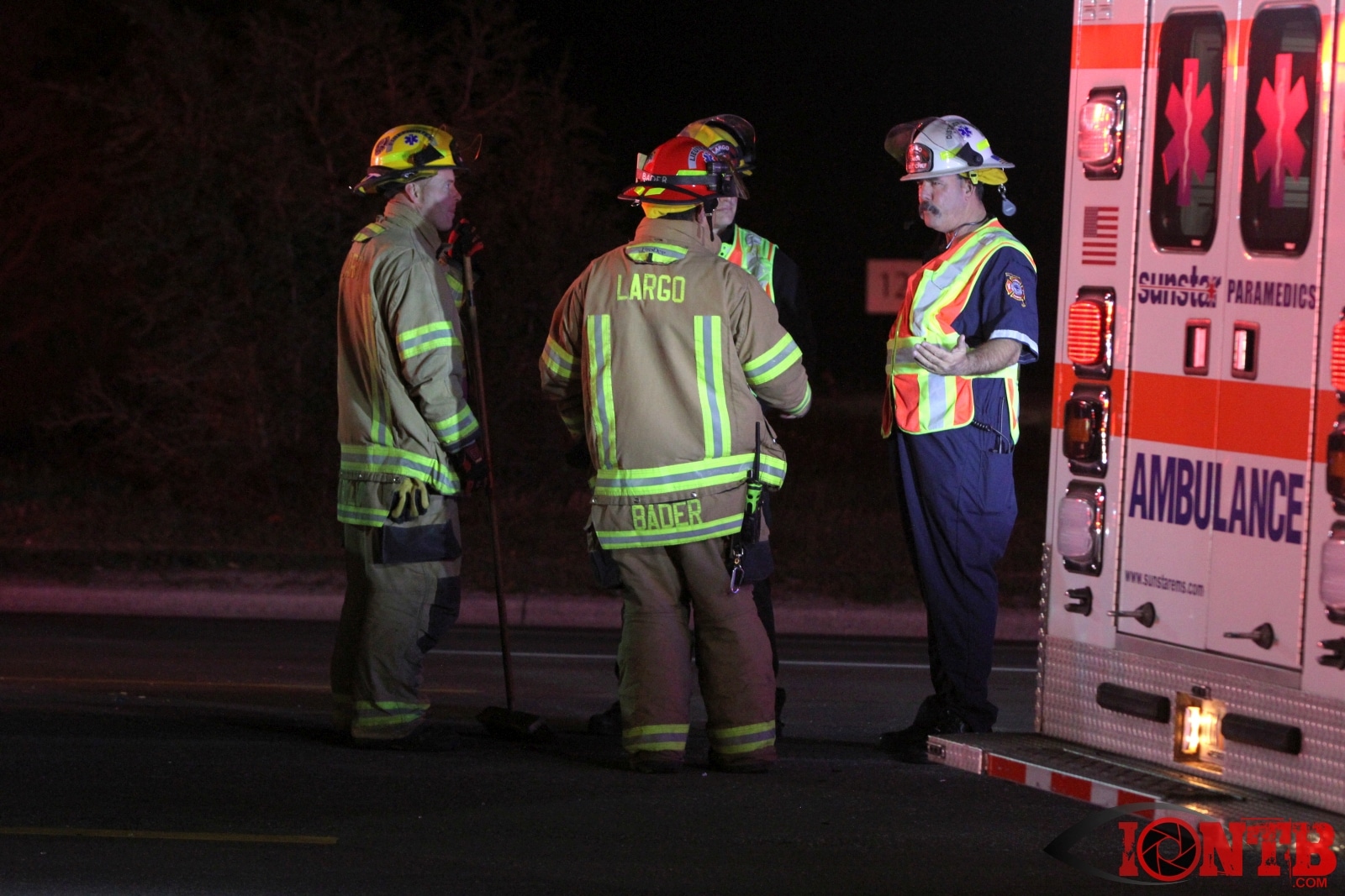Occupant Extricated Following a Vehicle Crash on Belcher Road at 126th