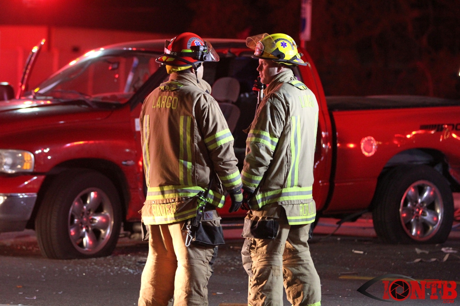 Occupant Extricated Following a Vehicle Crash on Belcher Road at 126th