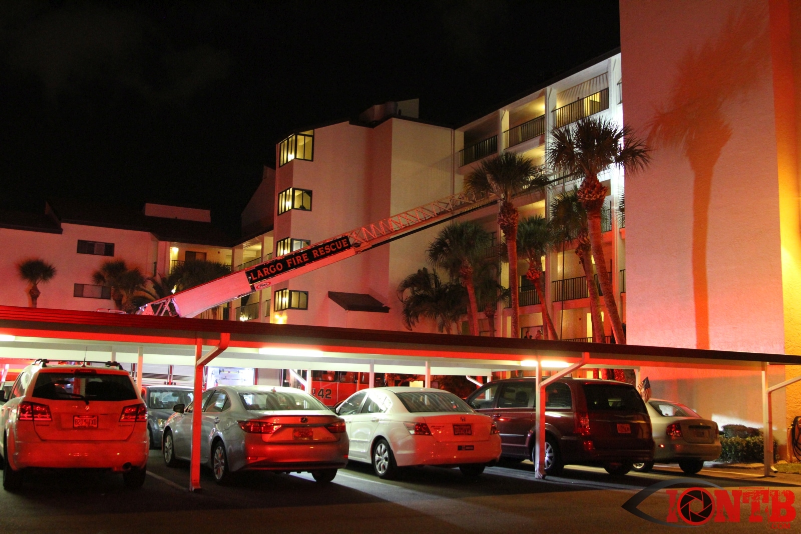 Structure Fire at Forestbrook Condos in Largo IONTB