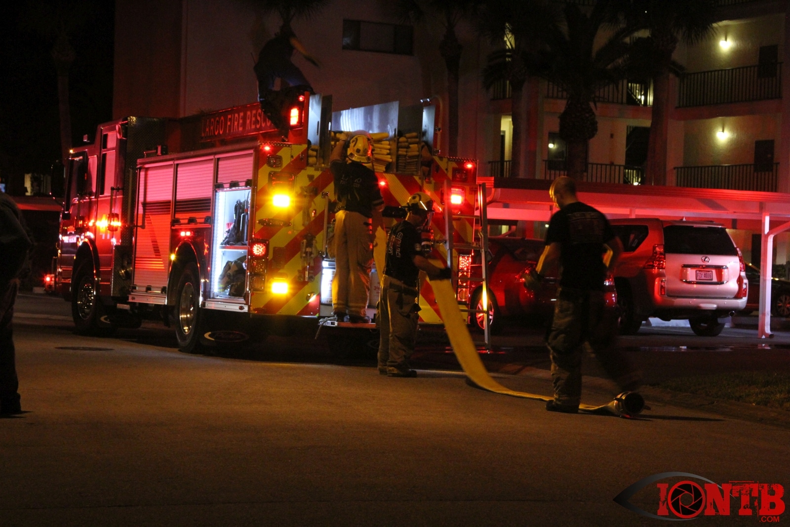 Structure Fire at Forestbrook Condos in Largo IONTB