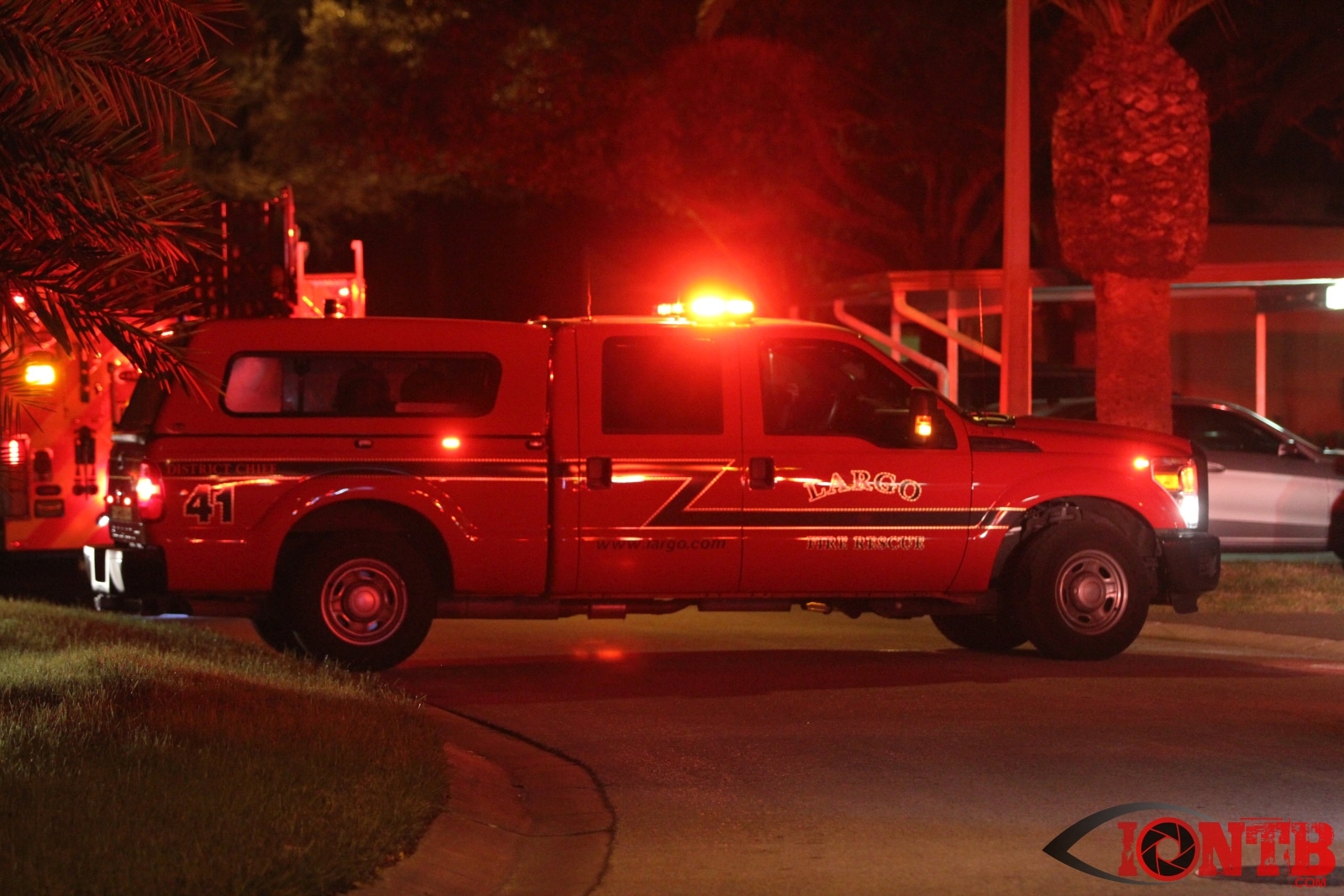 Structure Fire at Forestbrook Condos in Largo IONTB