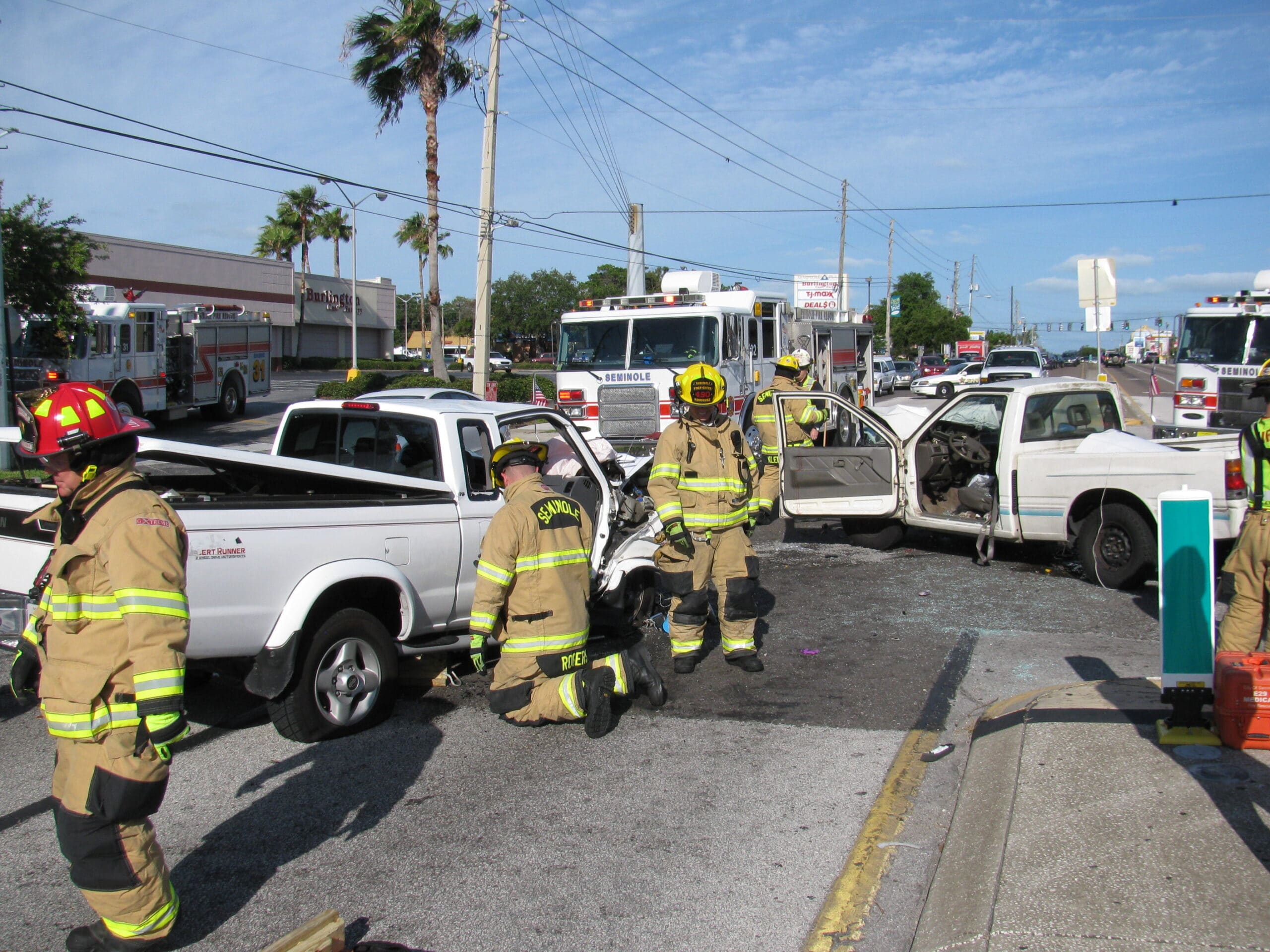 Seminole Fire Rescue Had A Busy Morning Today on Park Blvd IONTB