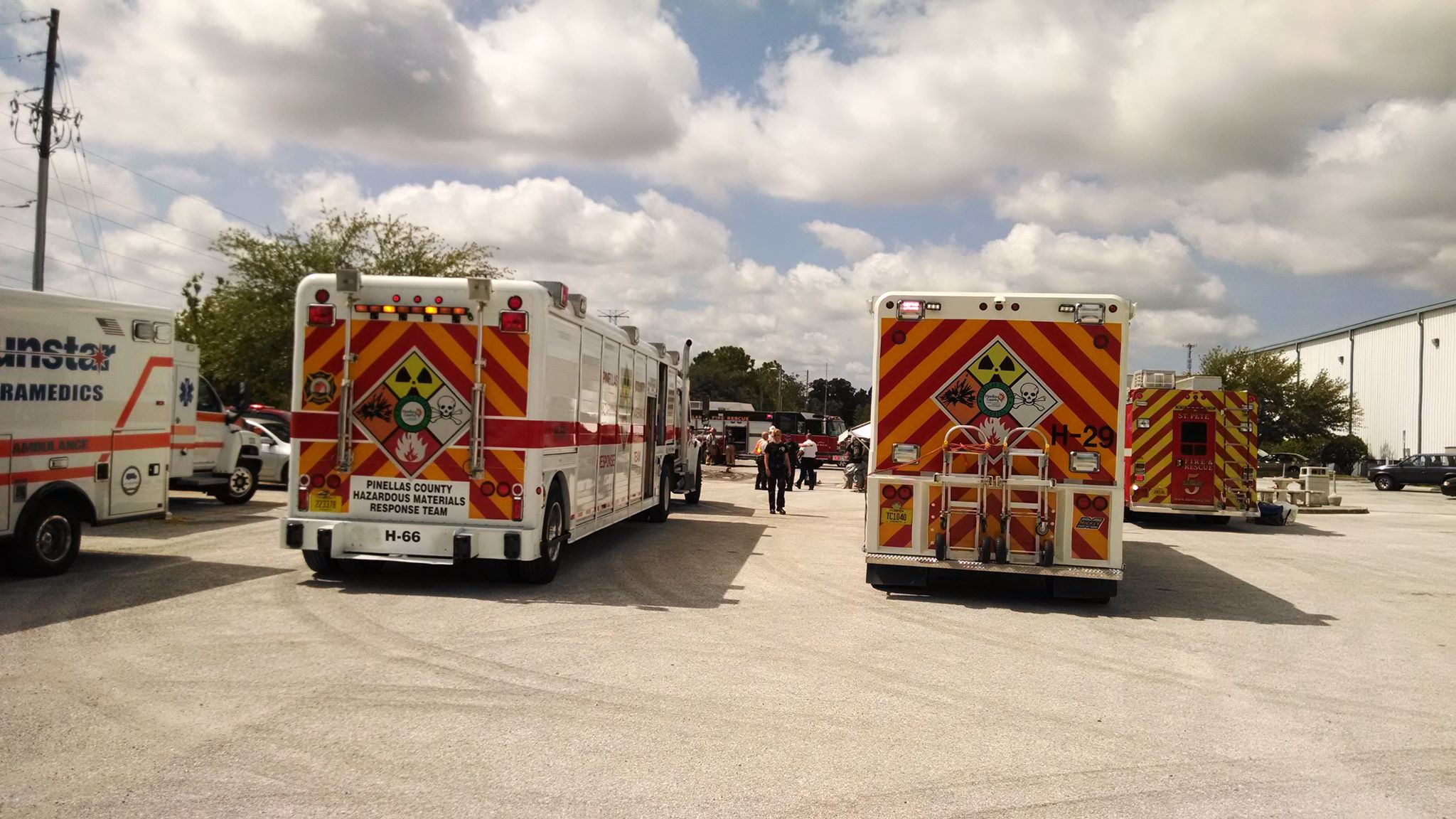 Hazmat at Pinch A Penny Warehouse in Clearwater IONTB