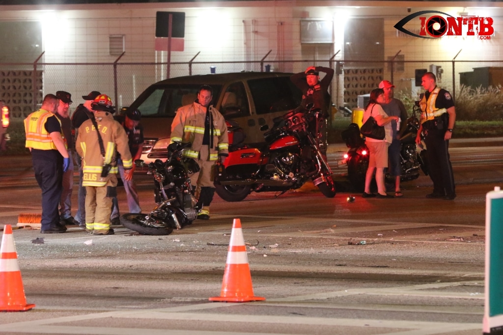 Motorcyclist injured in crash at Belcher Rd and Park Blvd IONTB
