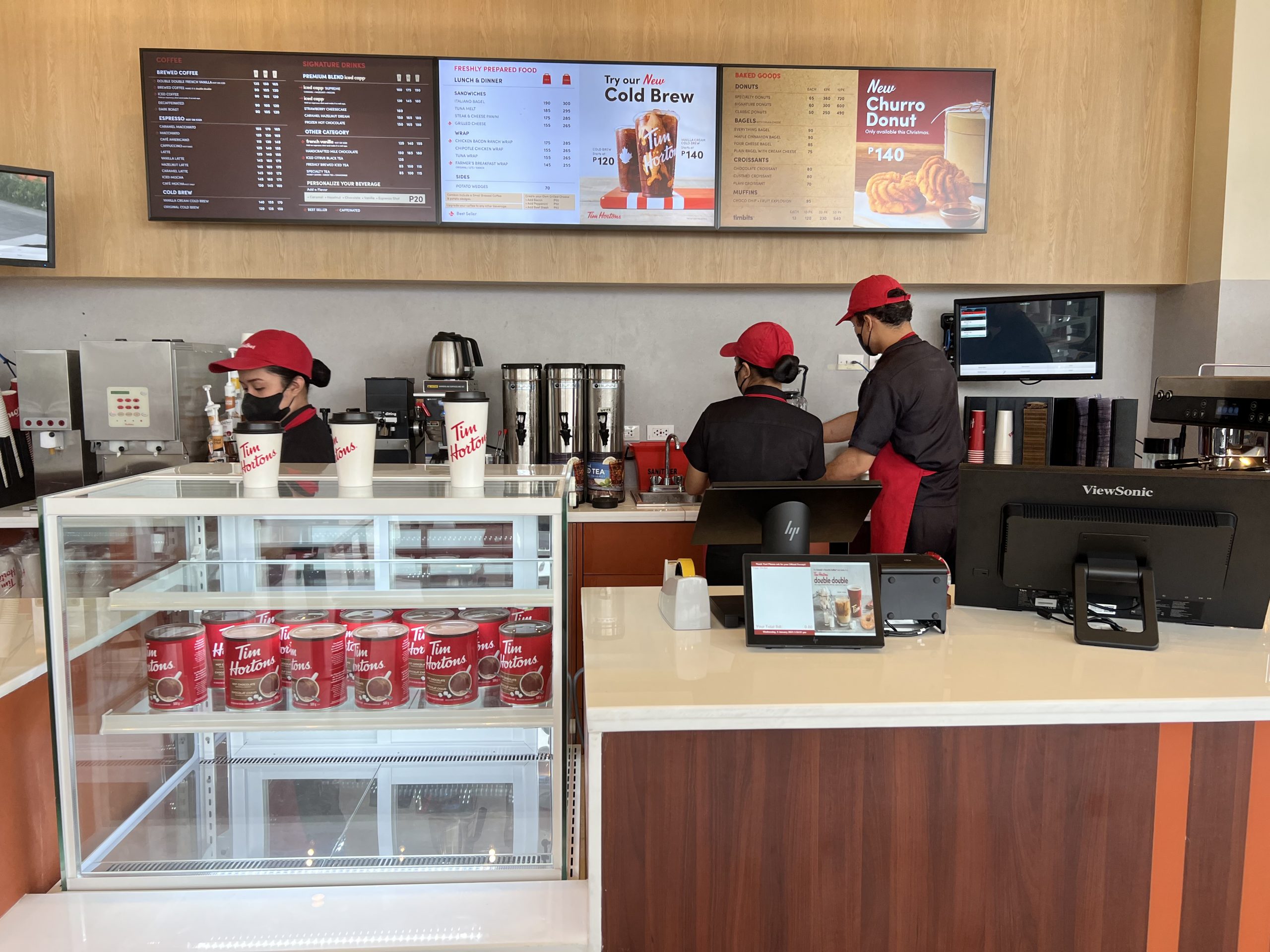 Tim Hortons is now at SM City Clark iOrbit News Online