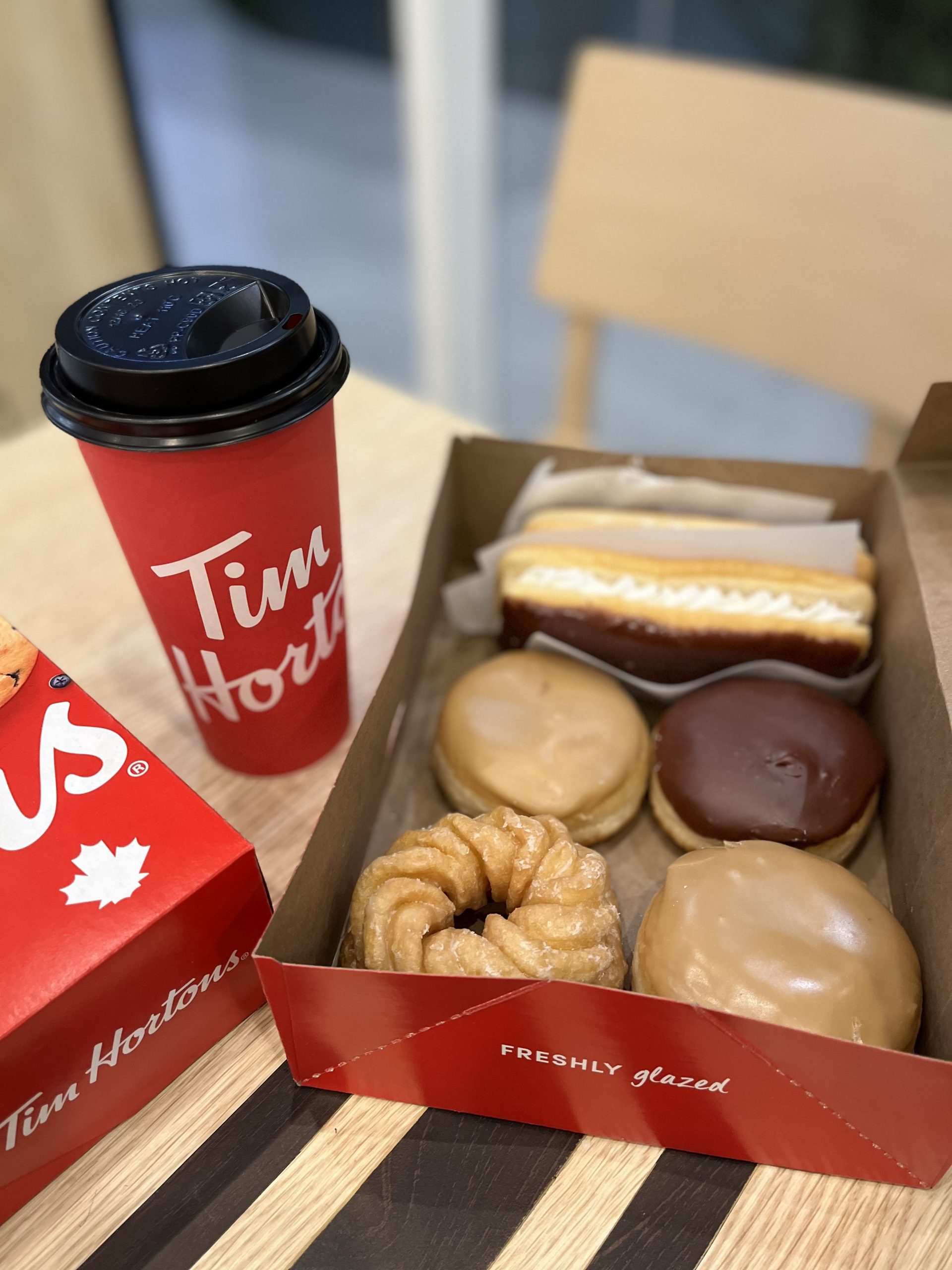 Tim Hortons SM City Clark is now serving its signature pastries