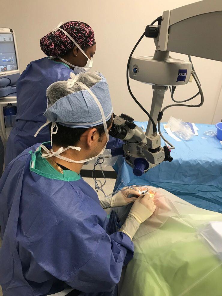 Anesthesia for cataract surgery less is more