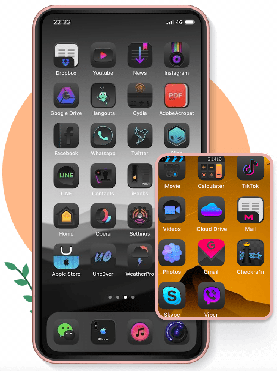 Theme Đẹp Cho Ios 10 Làm Mới Giao Diện Điện Thoại Của Bạn