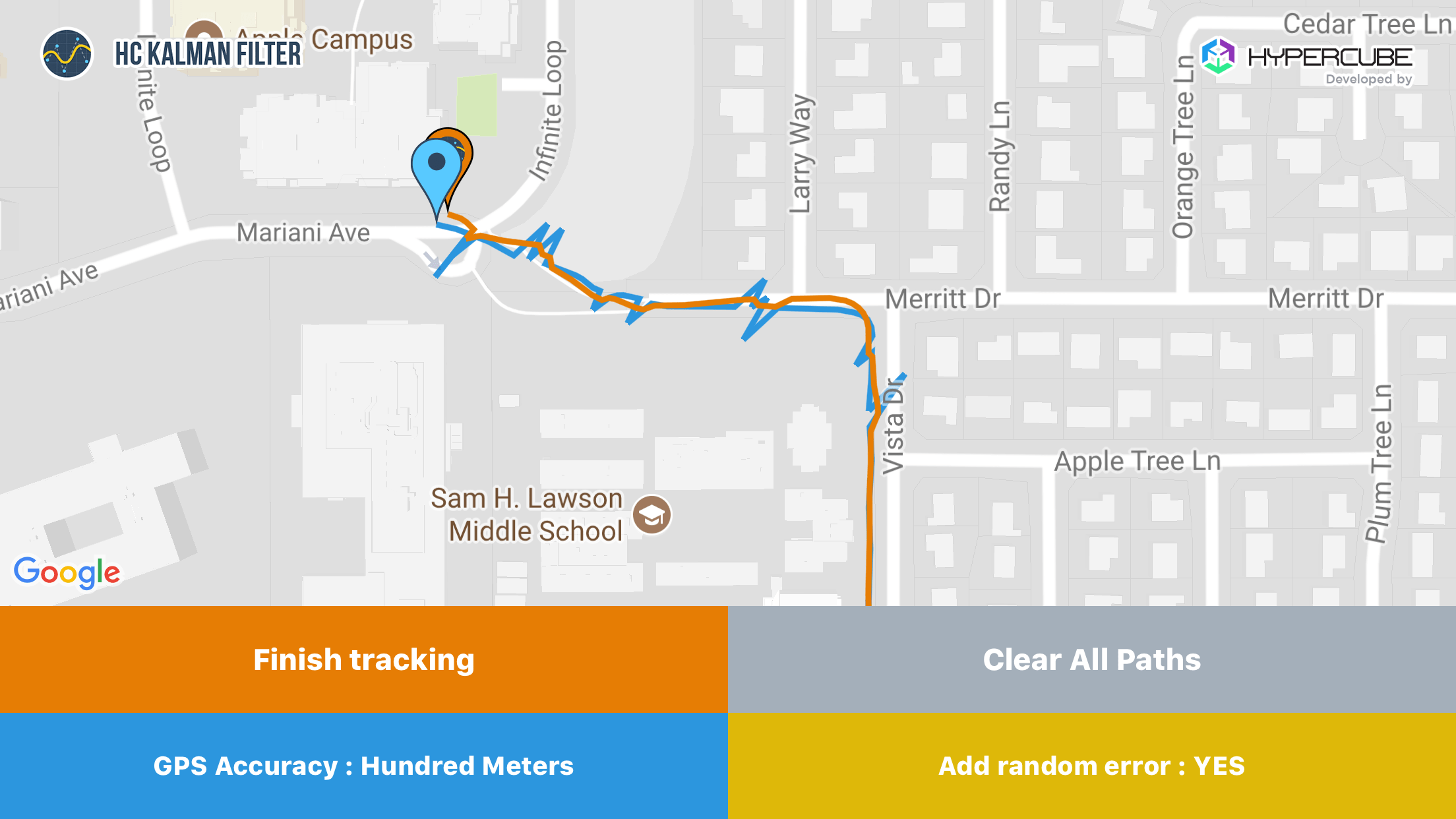 HCKalmanFilter is Swift implementation of Kalman filter algorithm