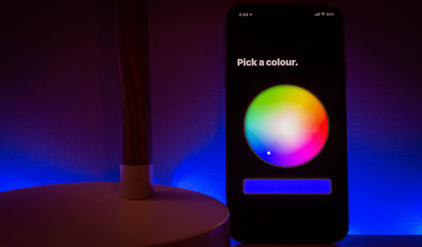 A colour wheel made all in SwiftUI