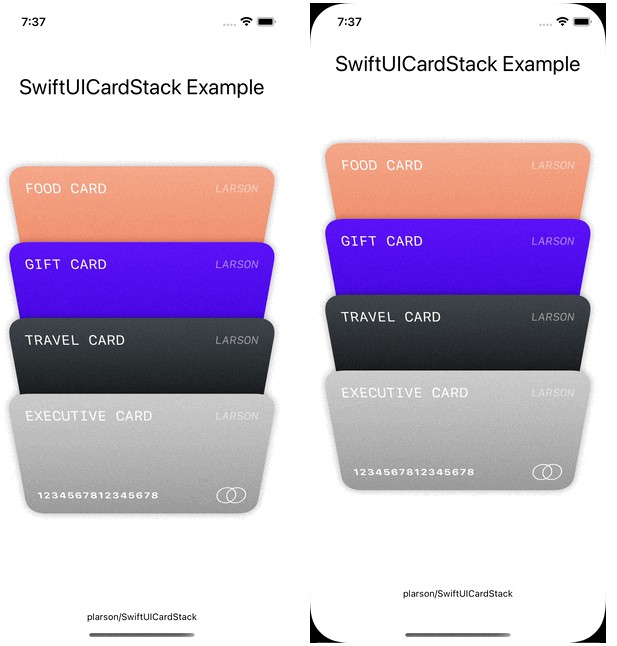 A SwiftUI card view made great for setup interactions