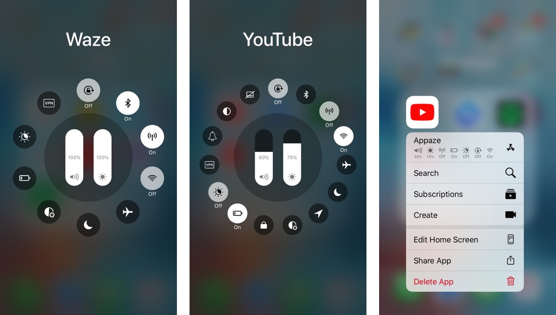 Appaze 2 Tweak Lets You PreDefine 17 Settings For Each App iOS Hacker