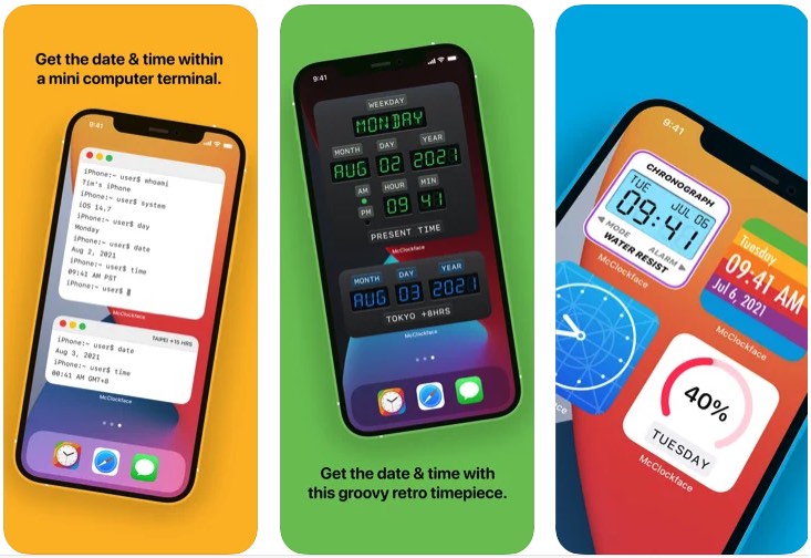 McClockface App Brings Beautiful Timepiece Widgets To The Home Screen