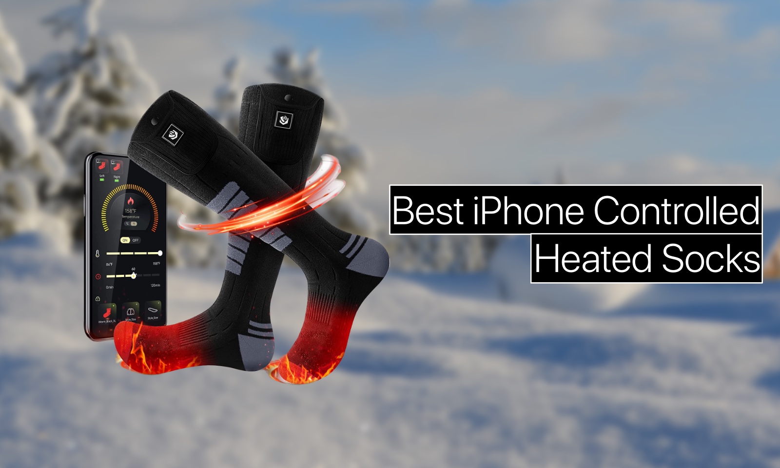 Best iPhone Controlled Heated Socks for Winter iOS Hacker