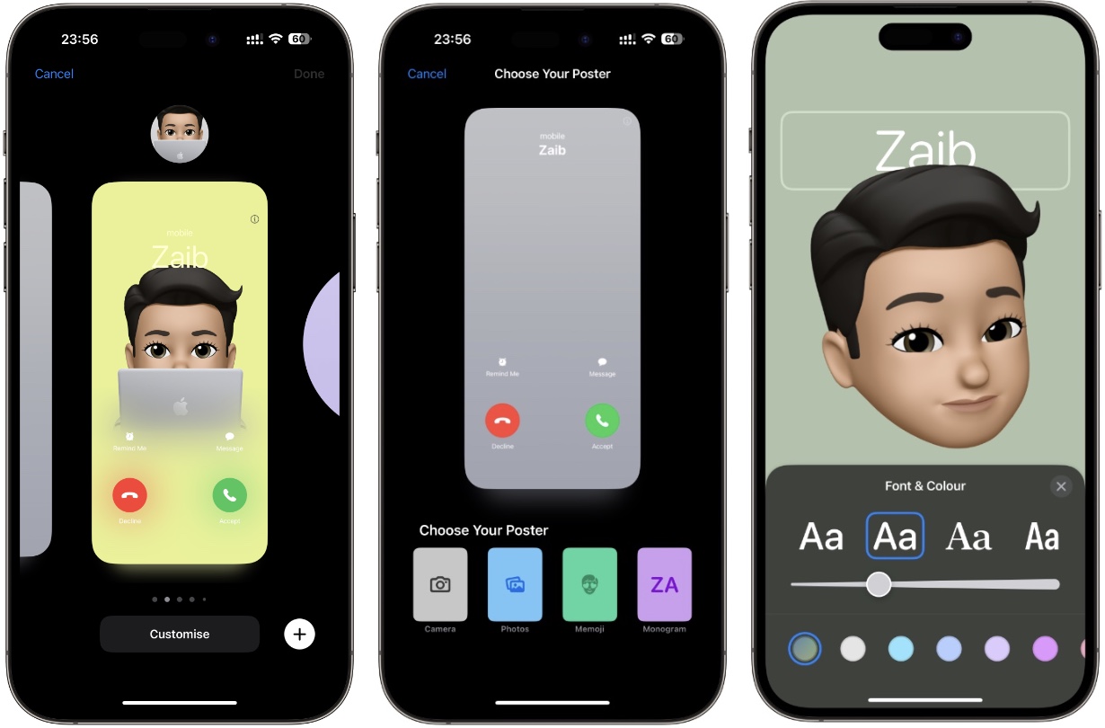 How To Change Or Customize Contact Poster On iPhone iOS Hacker