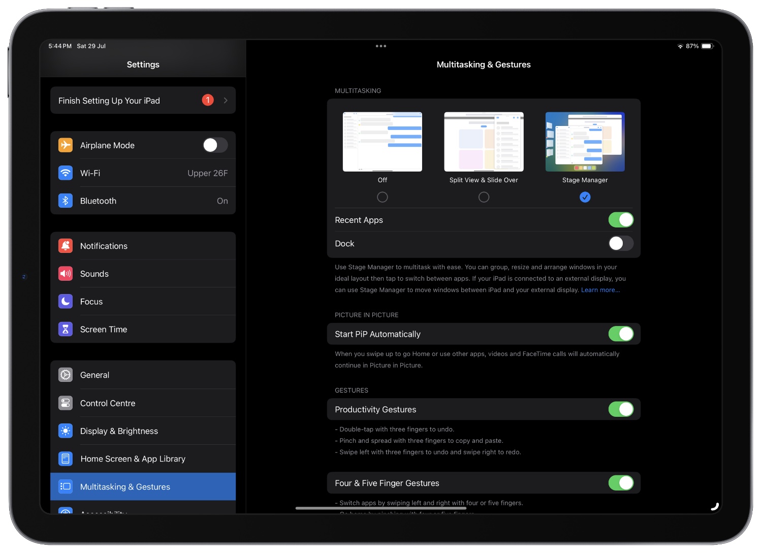 How To Enable Or Disable Stage Manager Feature On iPad iOS Hacker