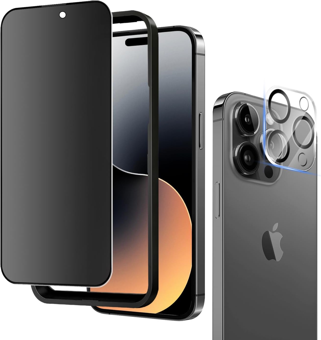 Best Privacy Screen Protectors For iPhone 15 Pro (6.1inch) iOS Hacker