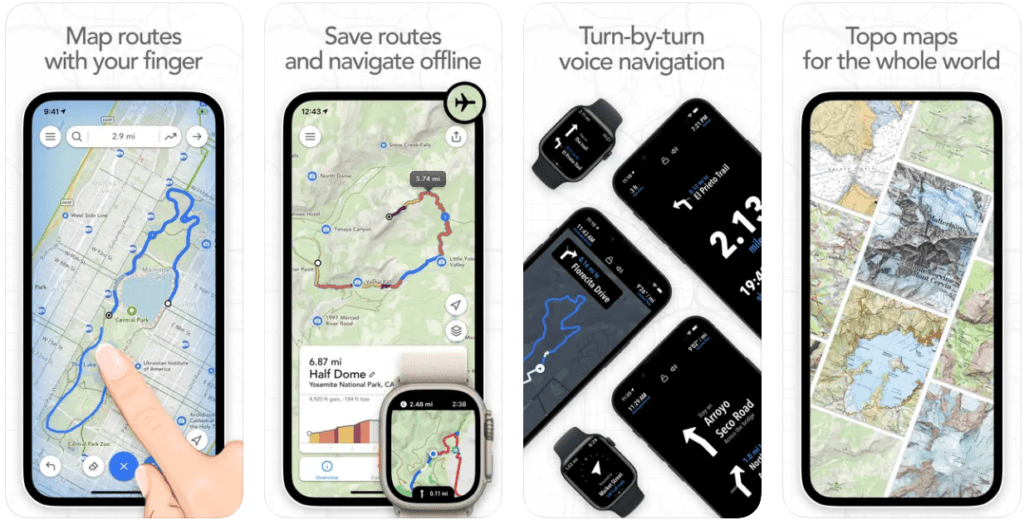 Best Hiking Route Planner Apps For iPhone iOS Hacker
