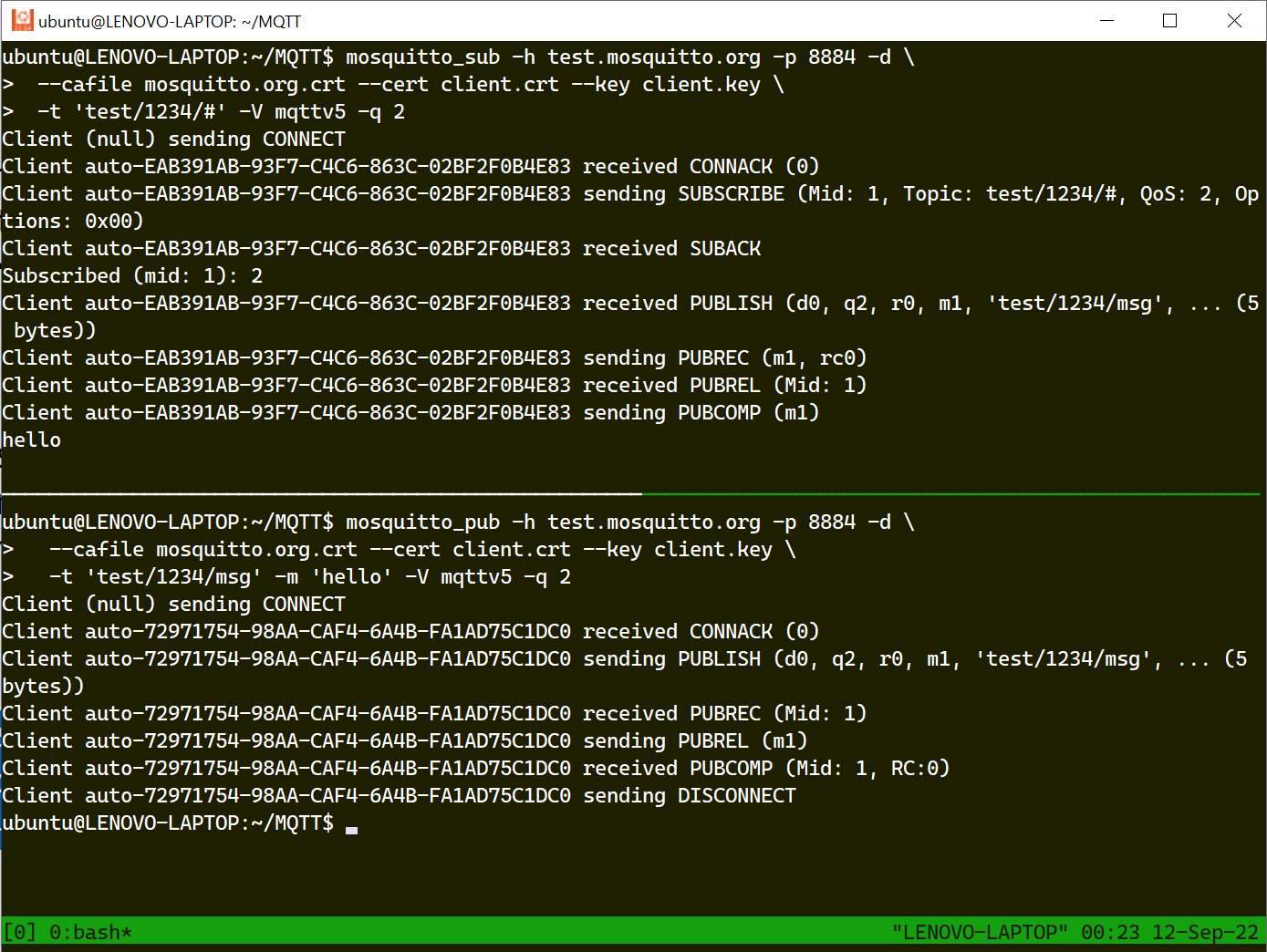 MQTT และการใช้งานสำหรับ Linux (ตอนที่ 2) IoT Engineering Education