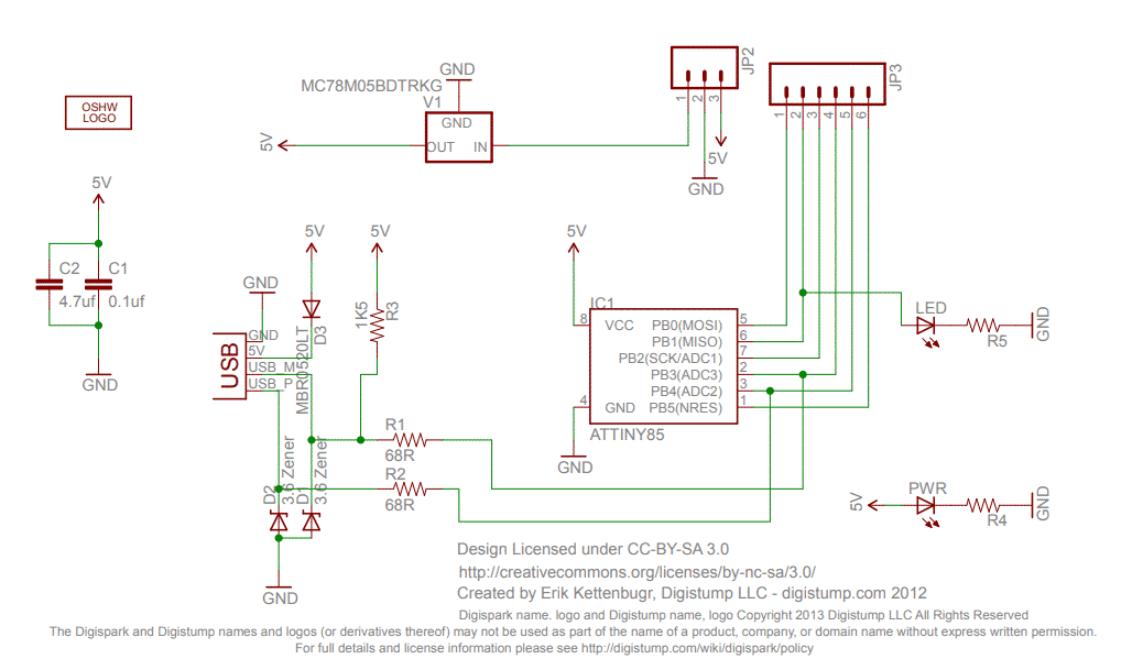 Programming and debugging ATtiny85 - IoT Assistant
