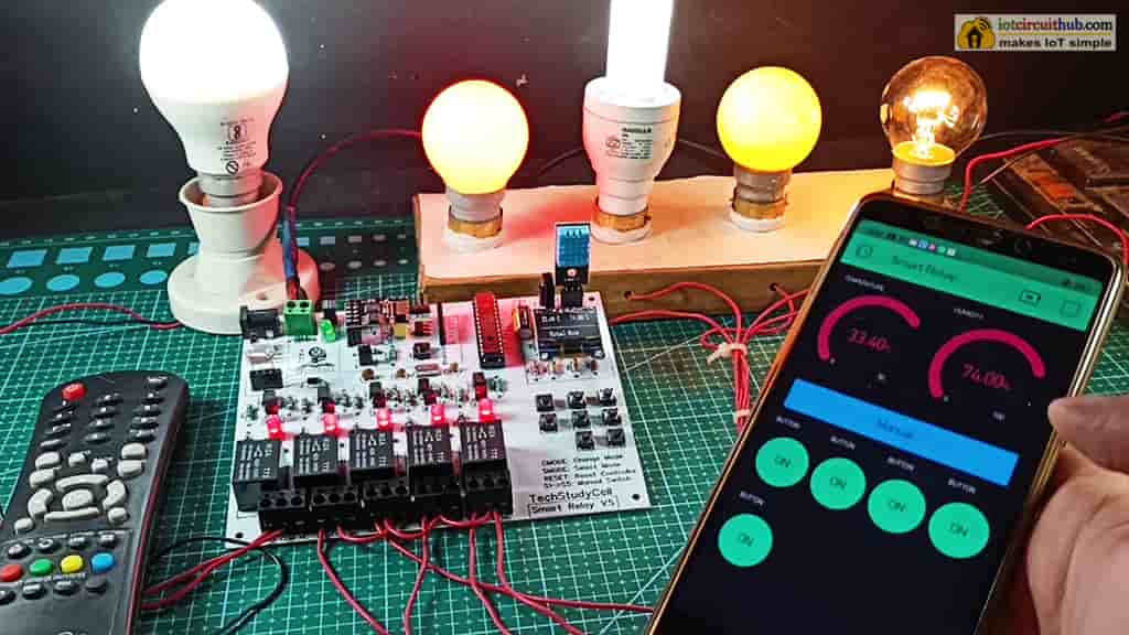 Home Automation with Arduino ESP8266 Blynk IotCircuitHub
