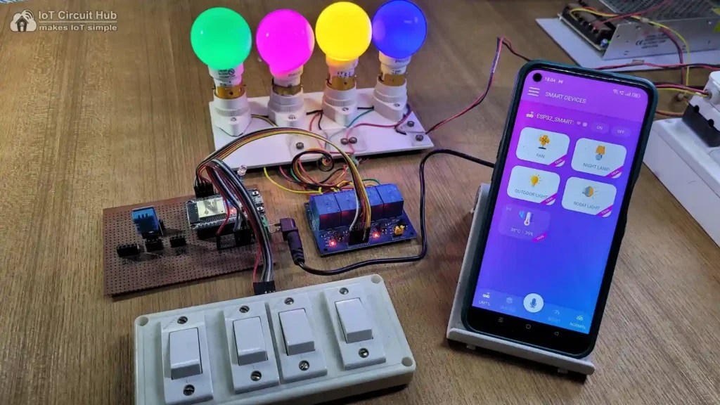 ESP32 Cadio Home Automation Project 2024