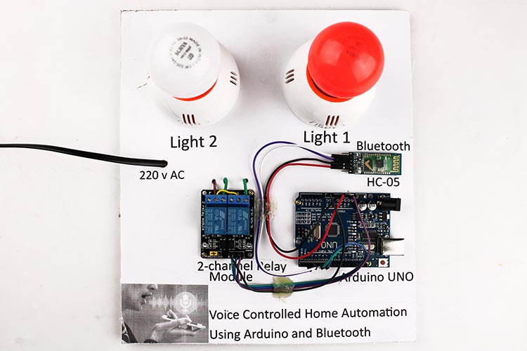 DIY Voice Controlled Home Automation with Arduino and Bluetooth