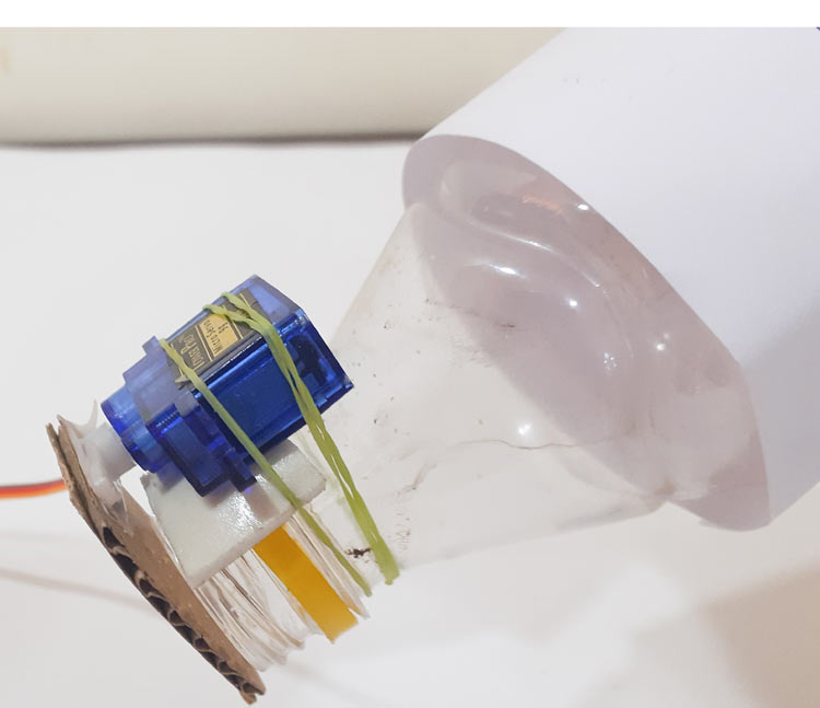 Google Assistant controlled IoT based Pet Feeder using NodeMCU