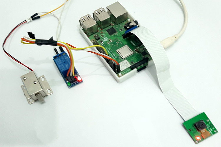 Face Recognition Door Lock System using Raspberry Pi