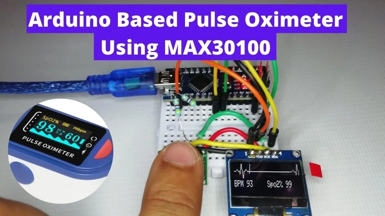 Build Your Own Compact Arduino Based Pulse Oximeter Sensor, 58 OFF