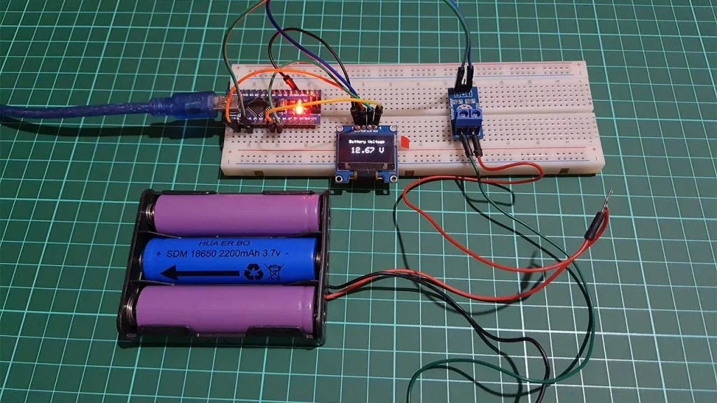 Interface DC Voltage Sensor with Arduino IoT Projects Ideas