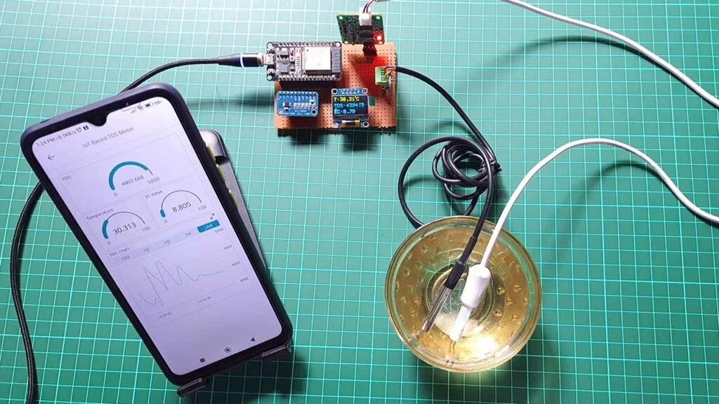 Water Quality Monitoring Using TDS Sensor Arduino IoT
