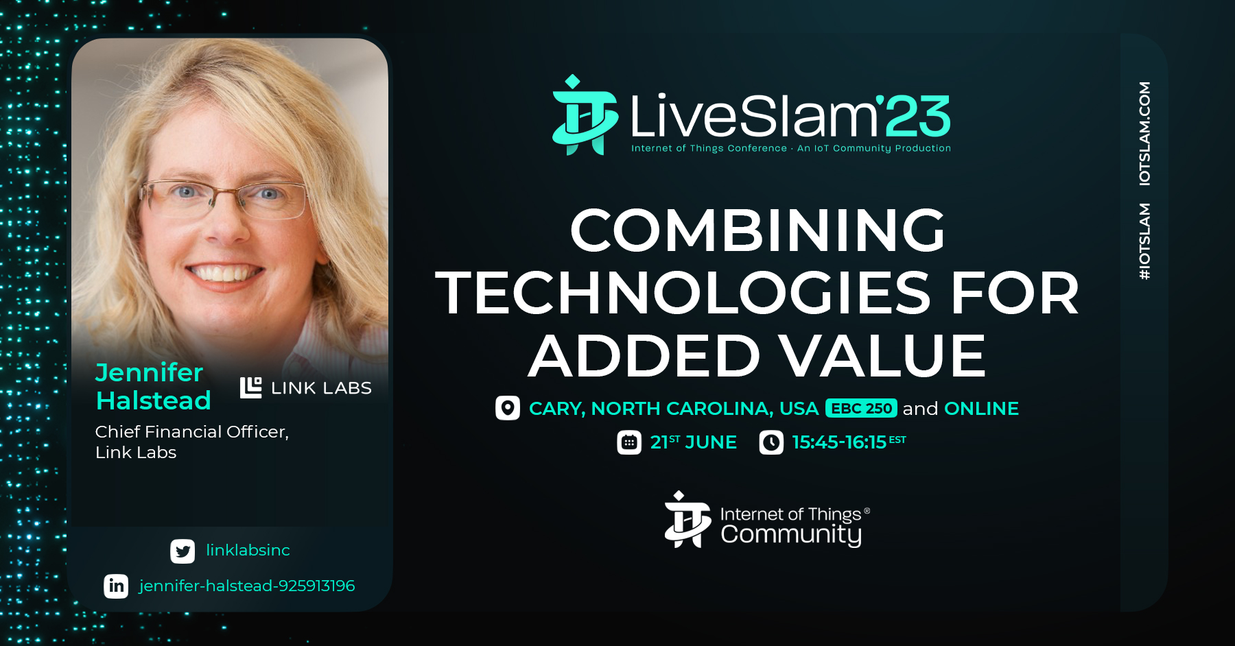 Combining Technologies for Added Value IoT Slam®