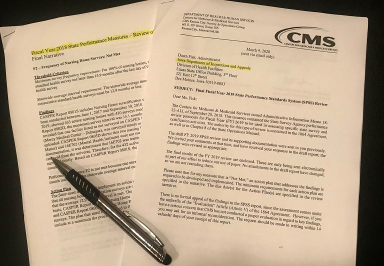 Feds 1,200 nursing home complaints not properly investigated by Iowa