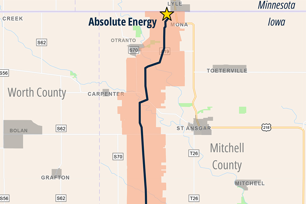 Permit process advances for Summit's second Iowa pipeline • Iowa