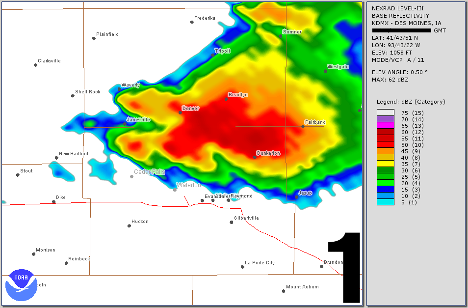 Dunkerton Tornado of 2000 Iowa Weather Network