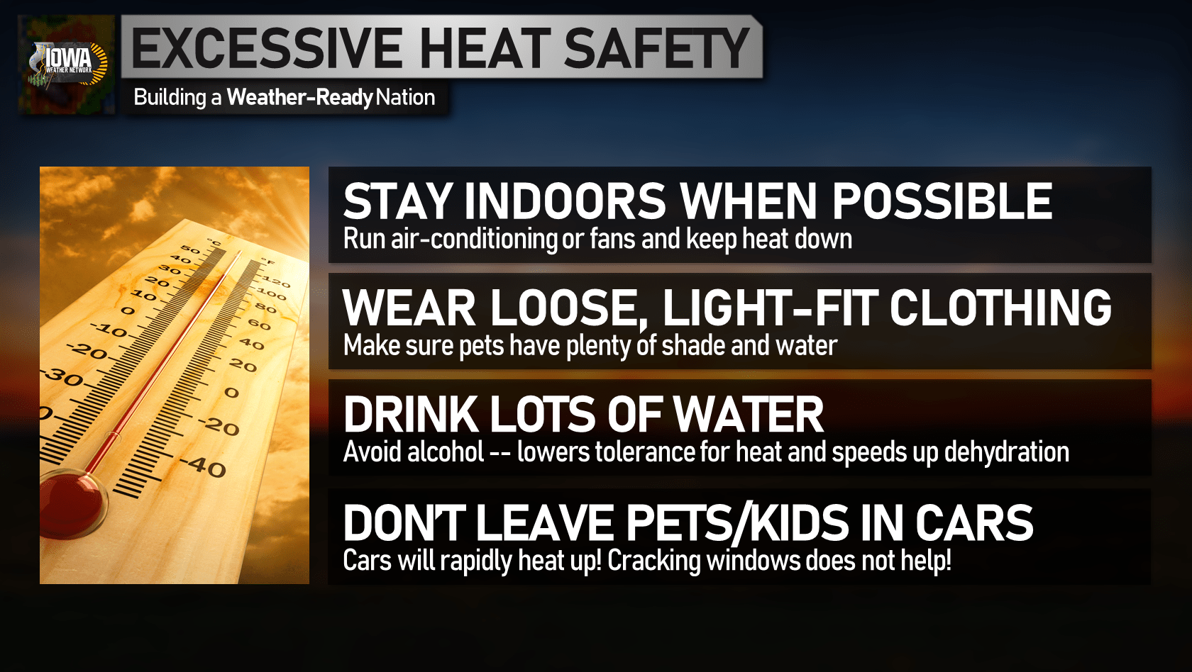 Weather Safety Iowa Weather Network