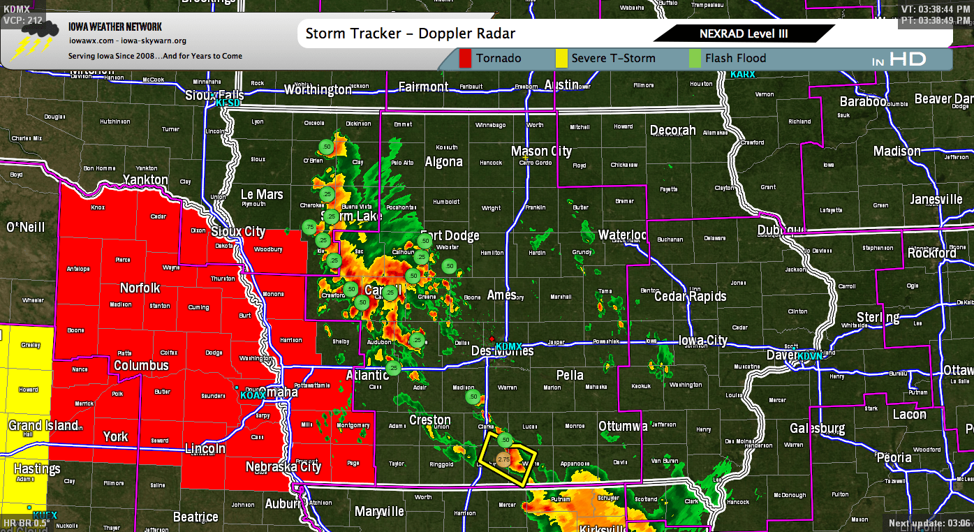 Tornado Watch until 10pm for Western Iowa Iowa Weather Blog