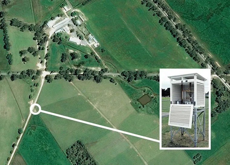 Rare Weather Station Unchanged Over 138 Years, Data Show No CO2 Impact