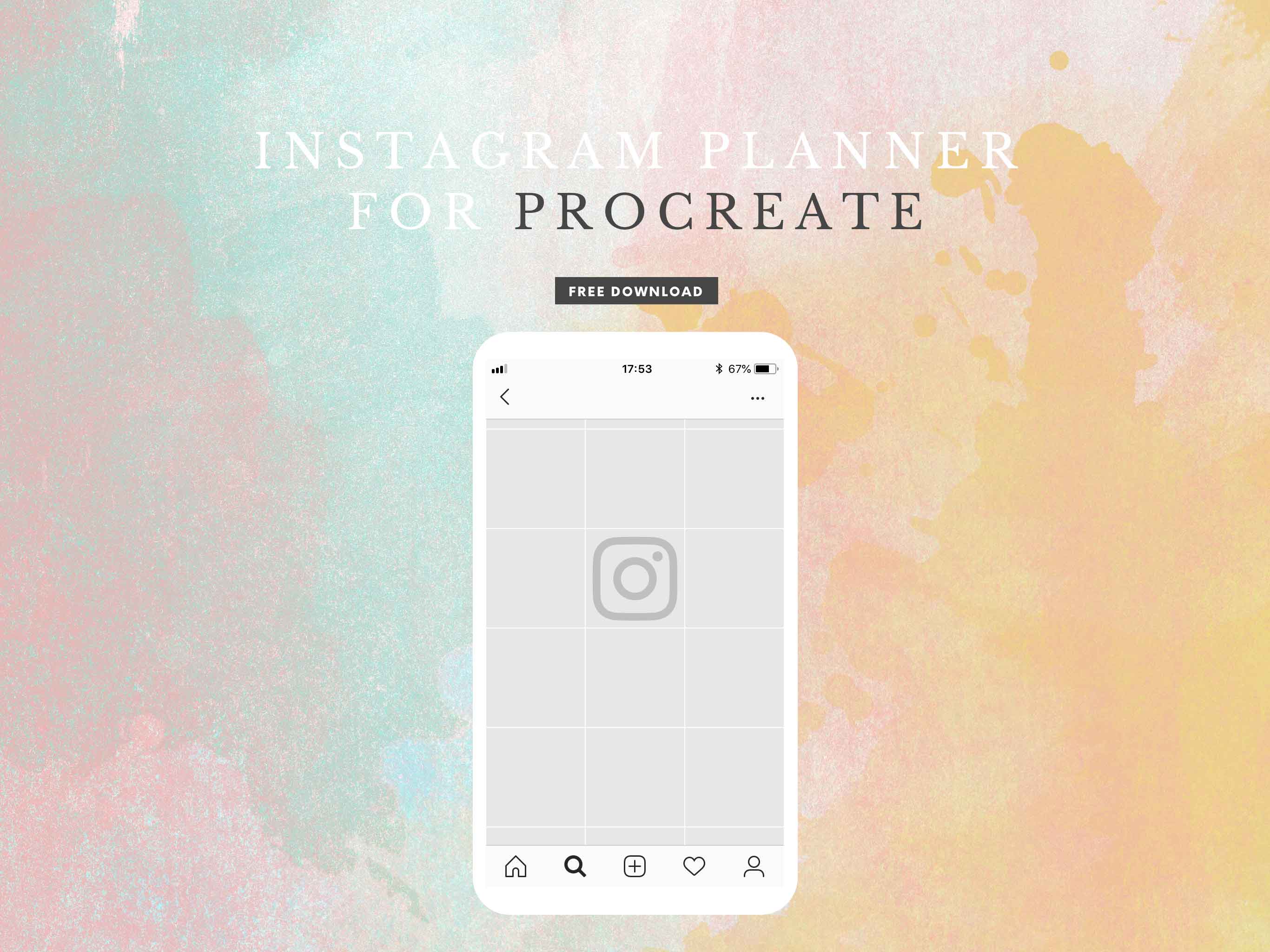 Free instagram grid planner buyfad