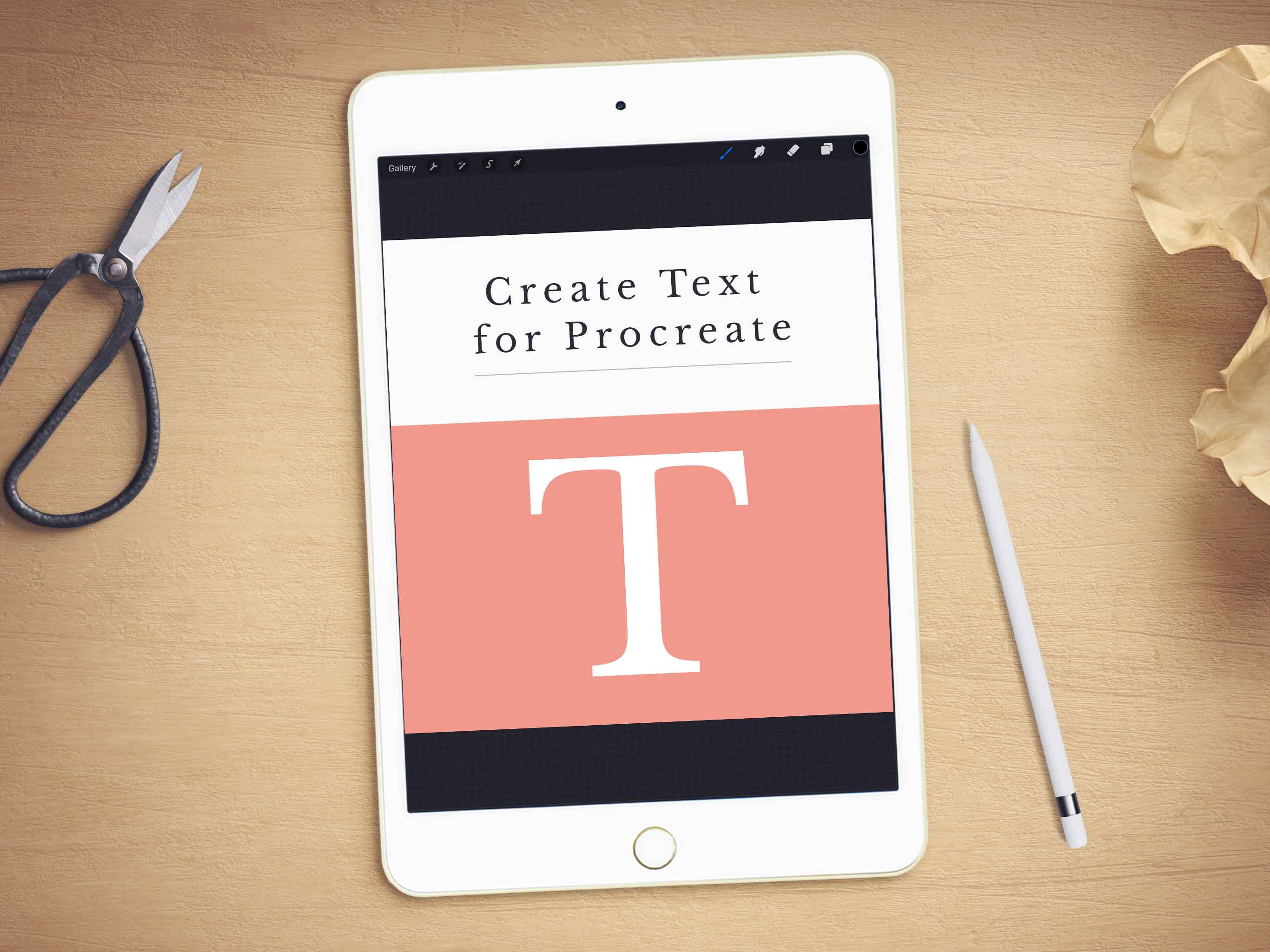 4 of the Best Apps for Importing Text to Procreate iPad Calligraphy