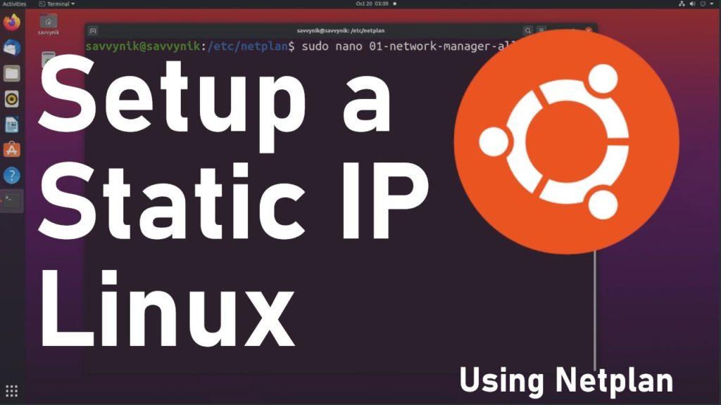 How to a Setup Static IP Address in Linux using Netplan (2021
