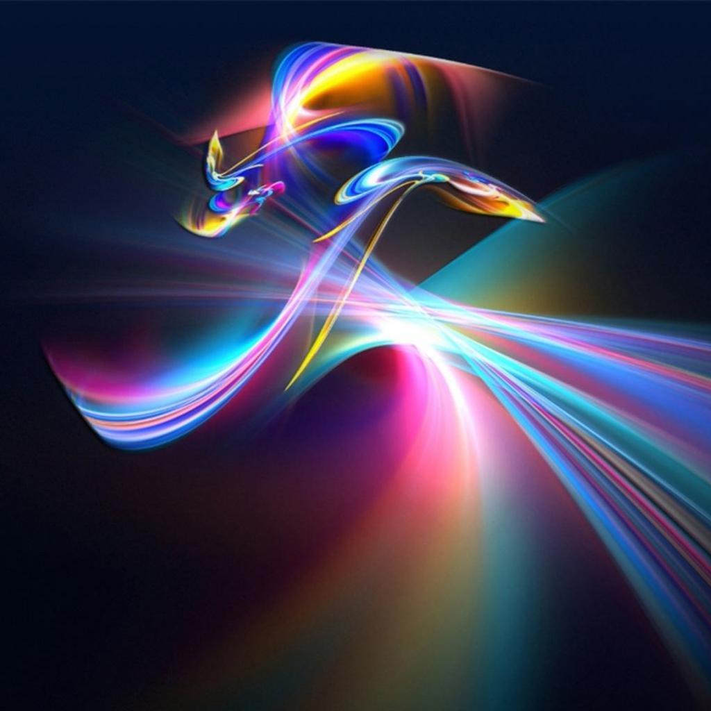 Abstract Colors iPad Wallpaper