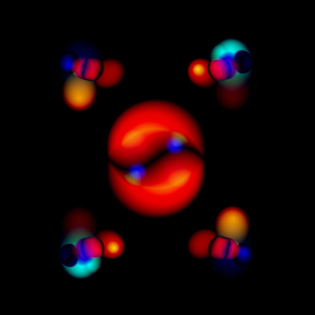 Blurry Circles iPad Wallpaper